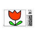 Red Tulip postage