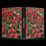 Red Tulips and White Primroses binders