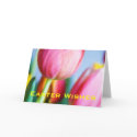 Red Tulips • Easter Greeting Card
