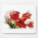 red tulips mousepads by Ceyzpurplestang red tulips mousepads