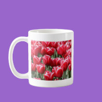 Red Tulips mugs by sharonsphotography Red Tulips mugs