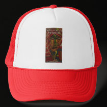 red turbin hats