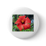 Red Turkish Flower Button