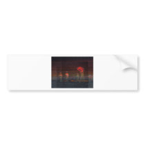 Red Umbrella Bumper Stickers