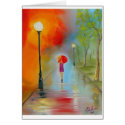 RED UMBRELLA card