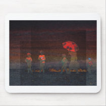 Red Umbrella Mousepad