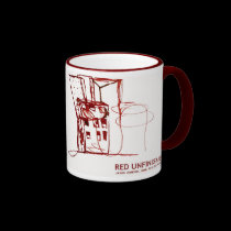 RED UNFINISHED mugs