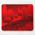 red urban mousepads by VioDeSign red urban mousepads