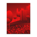 red urban postcards by VioDeSign red urban postcards