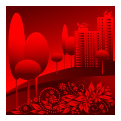 red urban posters by VioDeSign