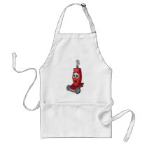 Red Vacuum Cleaner Aprons
