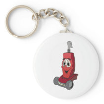 Red Vacuum Cleaner Key Chains