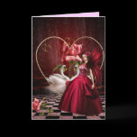 Red Valentine's Day Fairy cards