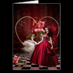 Red Valentine's Day Fairy cards