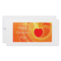 Red Valentine's Heart Photo Greeting Card