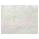 Red Various Azaleas In Garden Of Meditation flower Letterhead Design