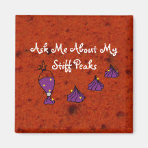 Red Velvet Cake and Stiff Peaks Magnet