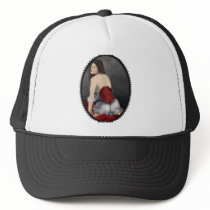 Red Velvet Corset hats