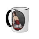 Red Velvet Corset mugs by opheliasart Red Velvet Corset mugs