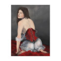 Red Velvet Corset postcards by opheliasart Red Velvet Corset postcards
