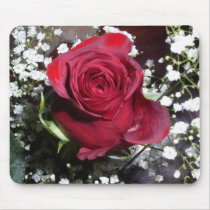 Red Velvet Rose Mousepad