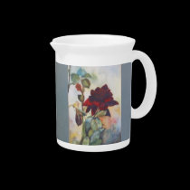 Red Velvet Rose Pitcher pitchers