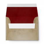Red Velvet Texture Vintage Paper A6 Envelopes