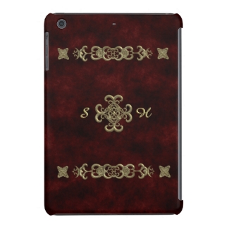 Red Velvet With Golden Ornament