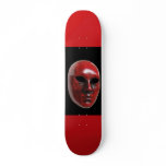 Red Venice Mask Skateboard