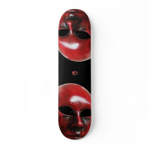 Red Venice Mask Skateboard