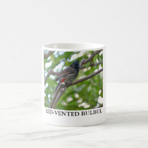 RED-VENTED BULBUL mugs