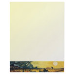 Red Vineyard, Vincent van Gogh Letterhead Template