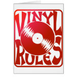 Red Vinyl Rules, ok? cards