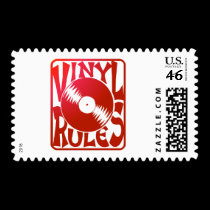 Red Vinyl Rules, ok? postage