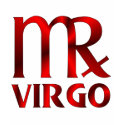 Red Virgo Horoscope Symbol t-shirts by sun_signs Red Virgo Horoscope Symbol t-shirts