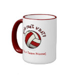 View more Red Volleyball Mugs personalized gift ideas for girls Red Volleyball Mugs