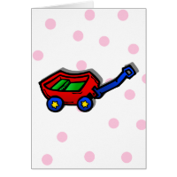 Red Wagon Card