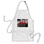 Red Water Valves Apron Red Water Valves Apron