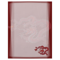 Red Wax Dragon Flyer Design