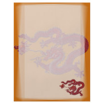Red Wax Dragon Full Color Flyer