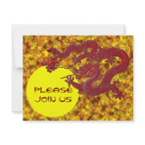 Red Wax Dragon invitations