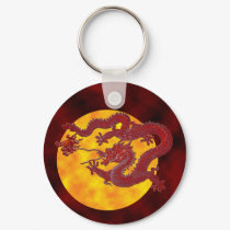 Red Wax Dragon keychains by SuanSKatra Red Wax Dragon keychains