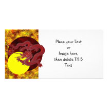 Red Wax Dragon photo cards