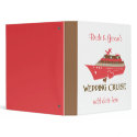 Red Wedding Cruise Album binder