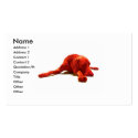 Red Weimaraner Business Card business cards by bhughes1uga Red Weimaraner Business Card business cards