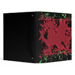 Red Welsh Dragon School Binder