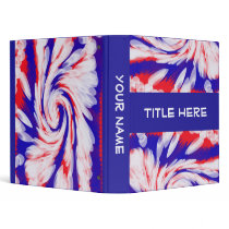 red white and blue binders by DonnaGraysonAbstract red white and blue binders