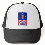 Red White And Blue Brewer hats