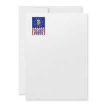 Red White And Blue Brewer Invites