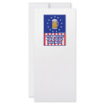 Red White And Blue Brewer Rack Card